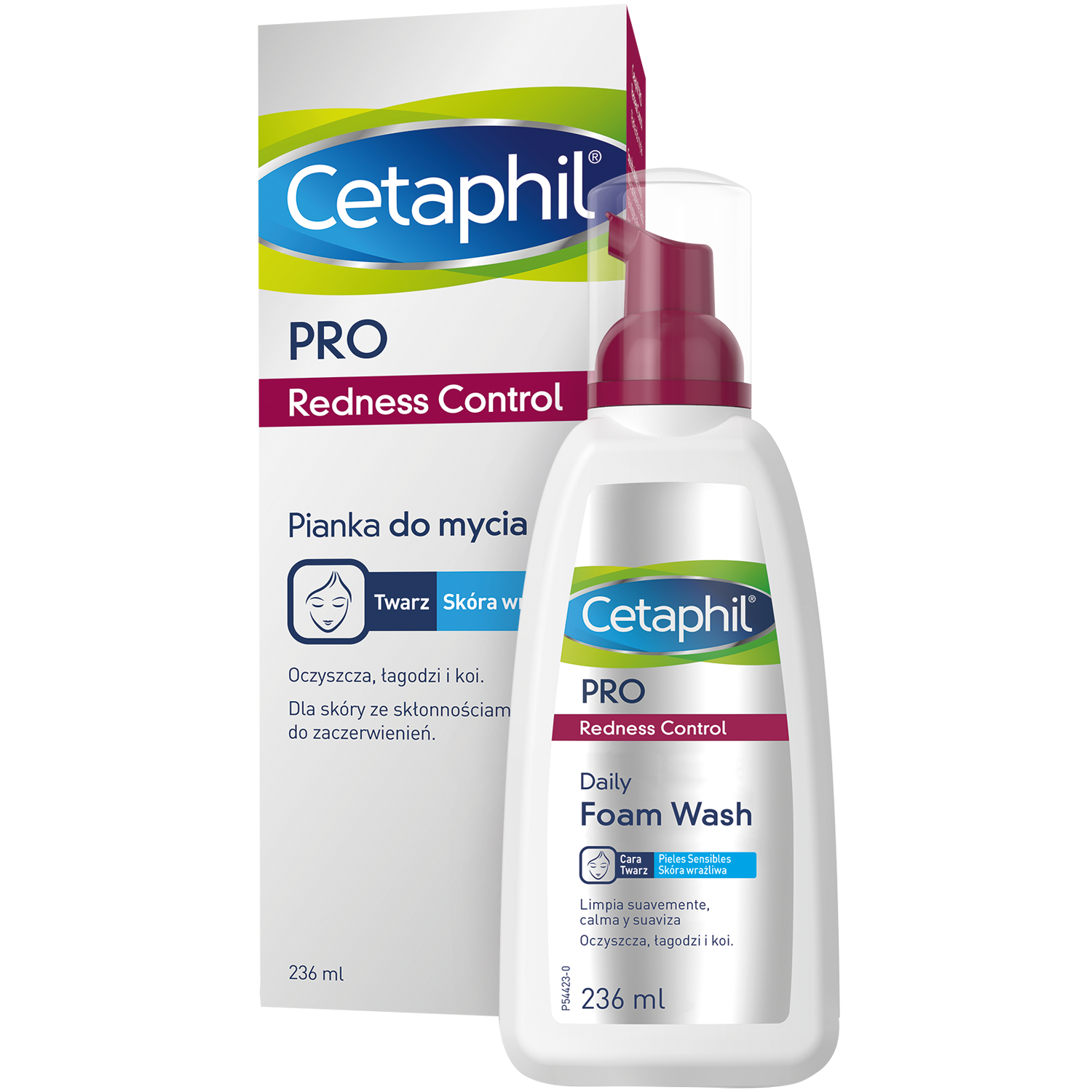 Cetaphil PRO Redness Control пена для умывания лица, 236 мл - фото