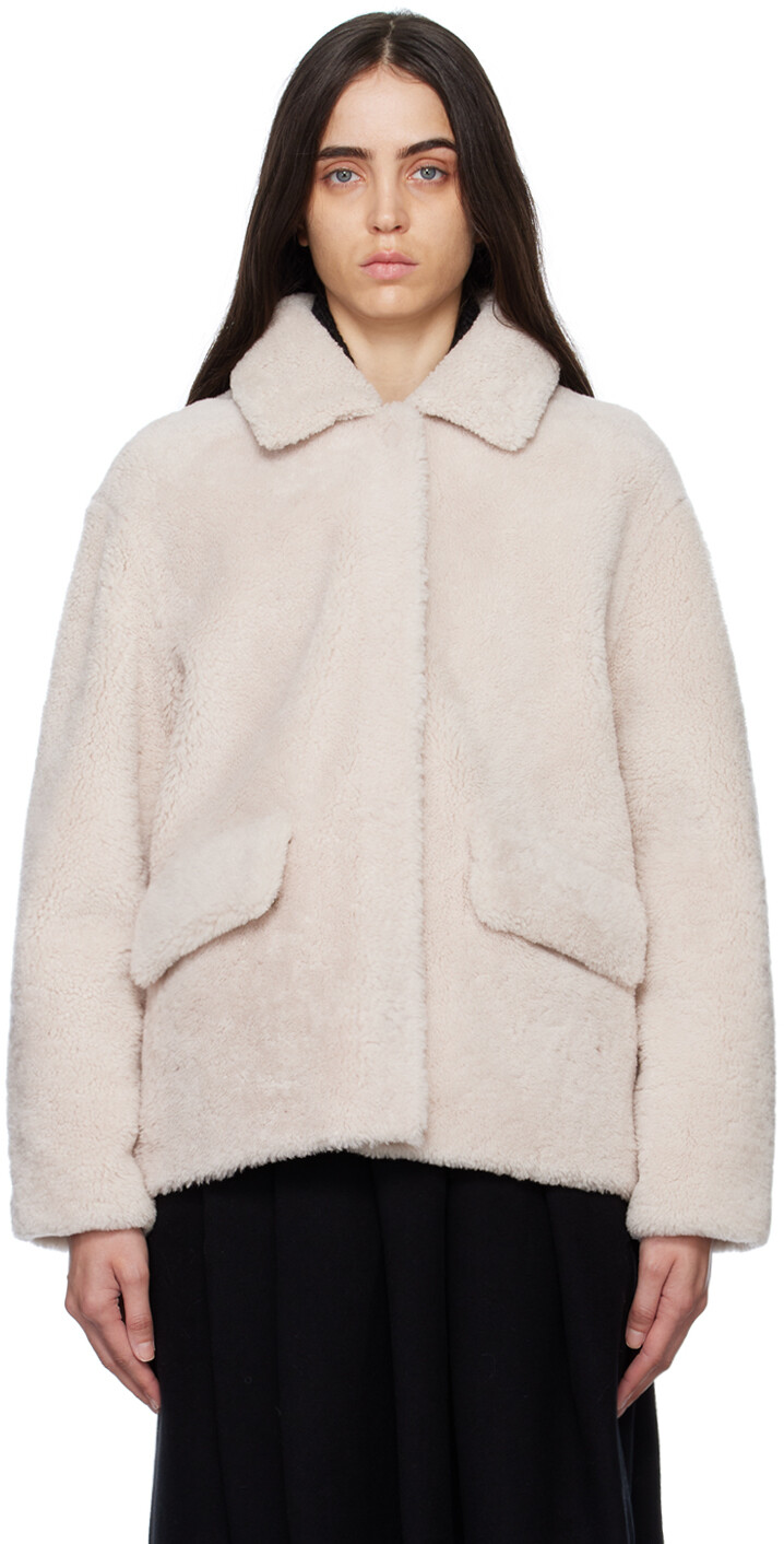 

Двусторонняя куртка Off-White Yves Salomon - Meteo, Серый