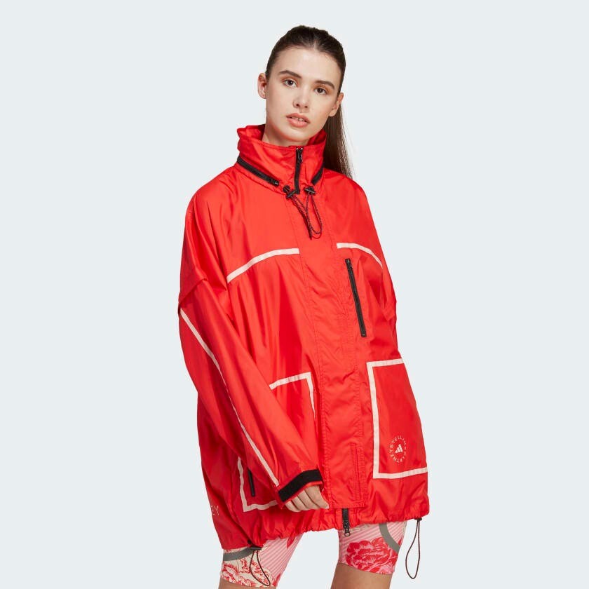 

Куртка Adidas By Stella Mccartney Truenature Packable, красный