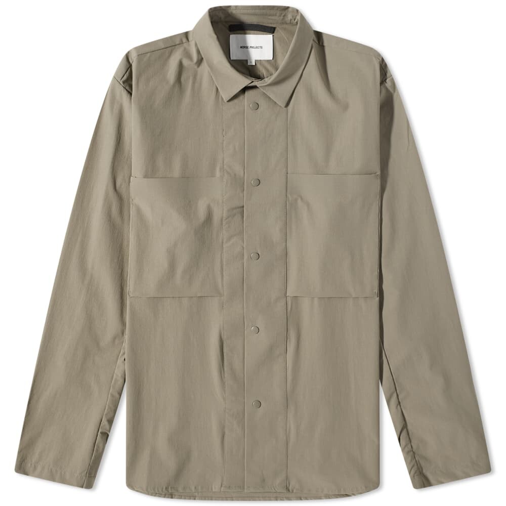 

Jens Travel Light 2.0 Overshirt Norse Projects, Серый