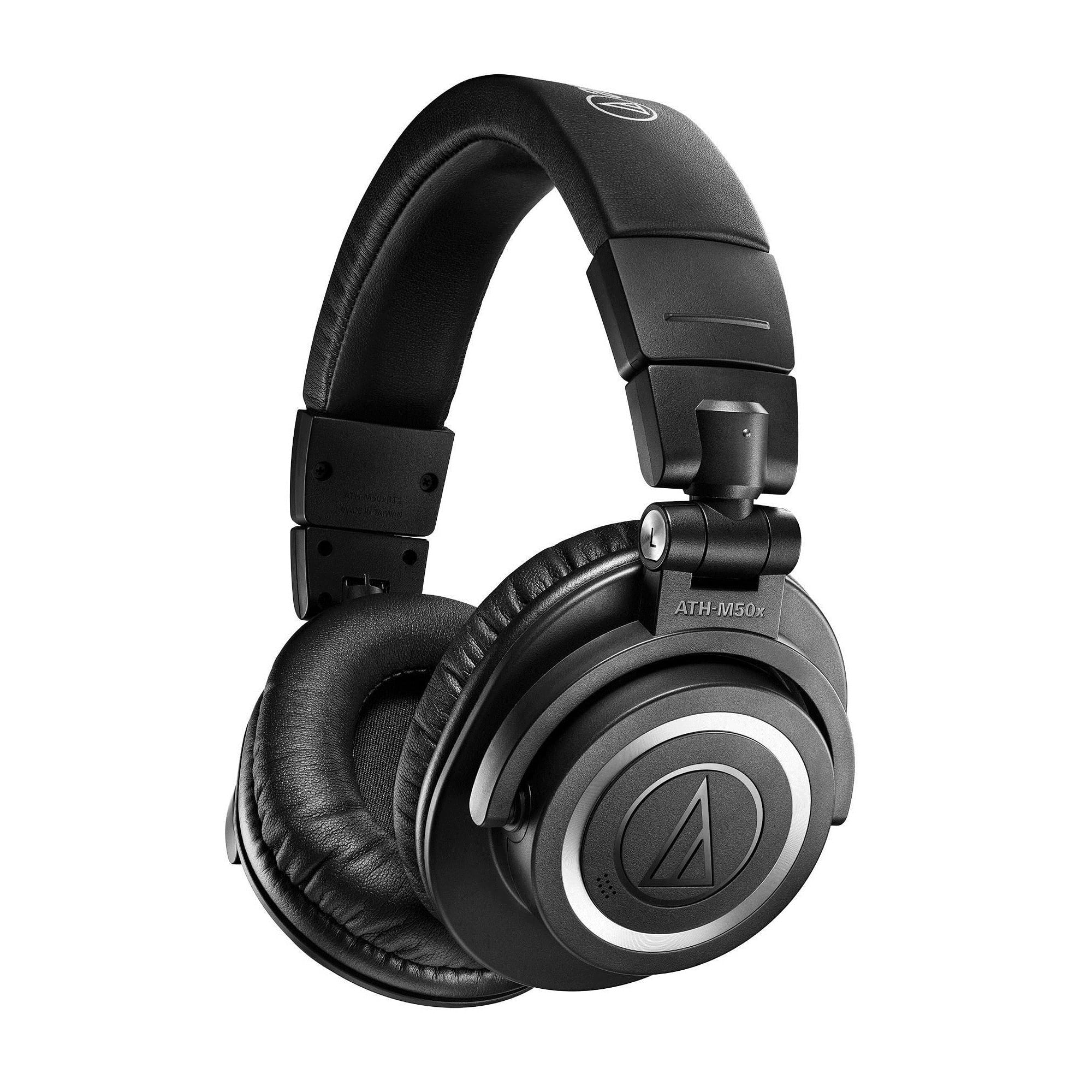 Беспроводные наушники Audio-Technica ATH-M50xBT2, черные - фото