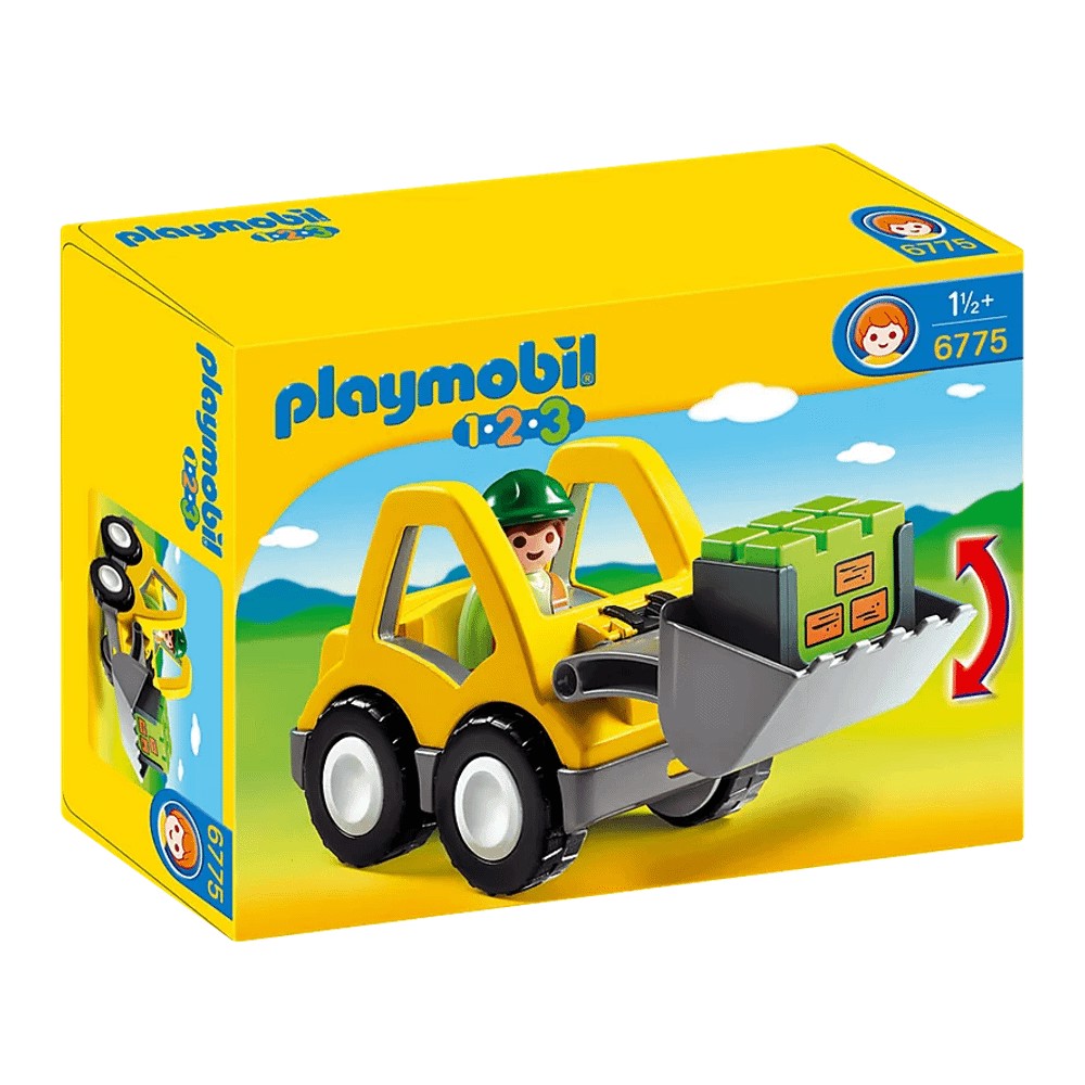 Конструктор Playmobil 6775 Экскаватор цена и фото