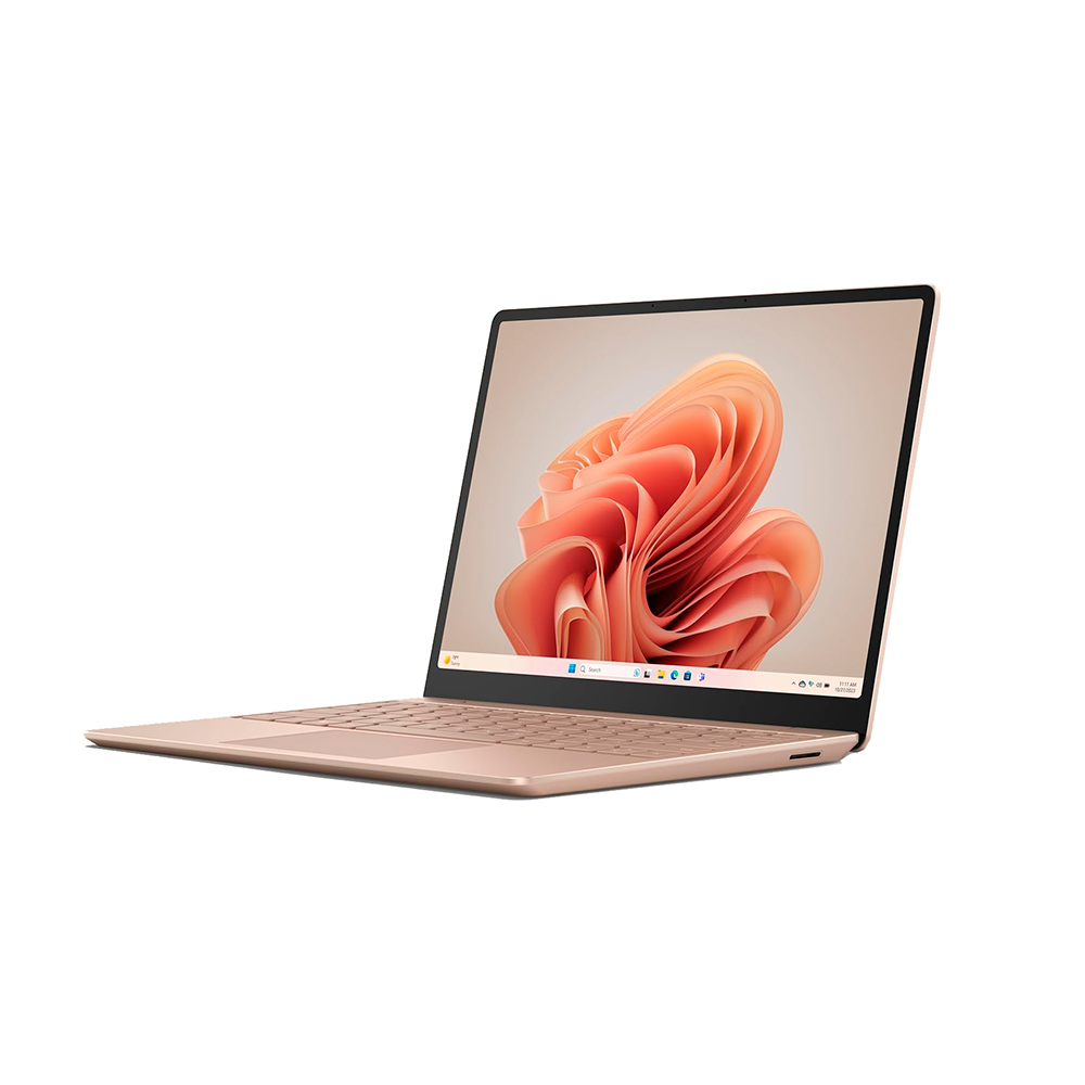 Ноутбук Microsoft Surface Laptop Go 3 (2023), 12.4 Сенсорный, 8Гб/256Гб, i5-1235U, песочный, английская клавиатура беспроводная bluetooth клавиатура microsoft surface с магнитной подсветкой и сенсорной панелью для планшетов surface pro и ноутбуков go аксессуары для пк