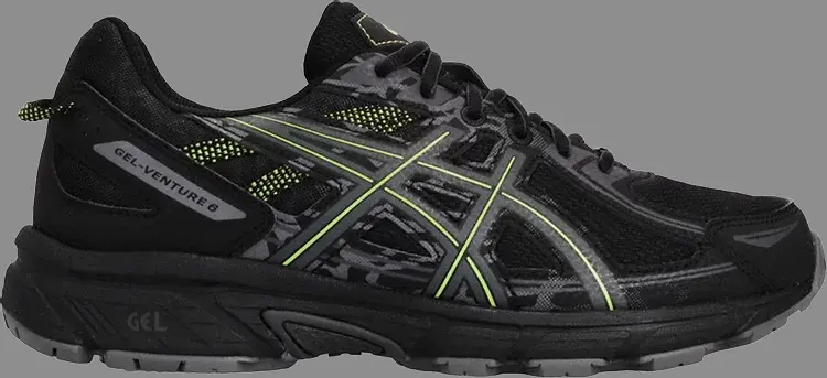 

Кроссовки gel venture 'neon lime' Asics, черный