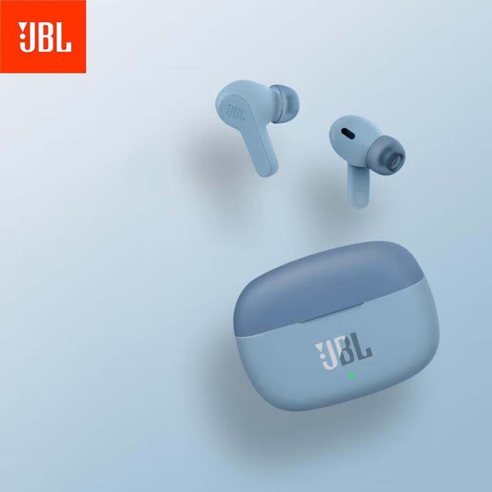 

Беспроводные наушники JBL Wave 200TWS водонепроницаемые с шумоподавлением, синий