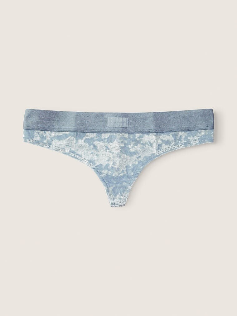 

Трусы Pink Velvet Thong, светло-голубой