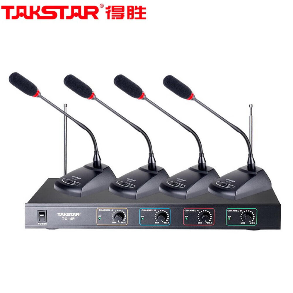 

Беспроводные микрофоны Takstar TC-4R (четыре)