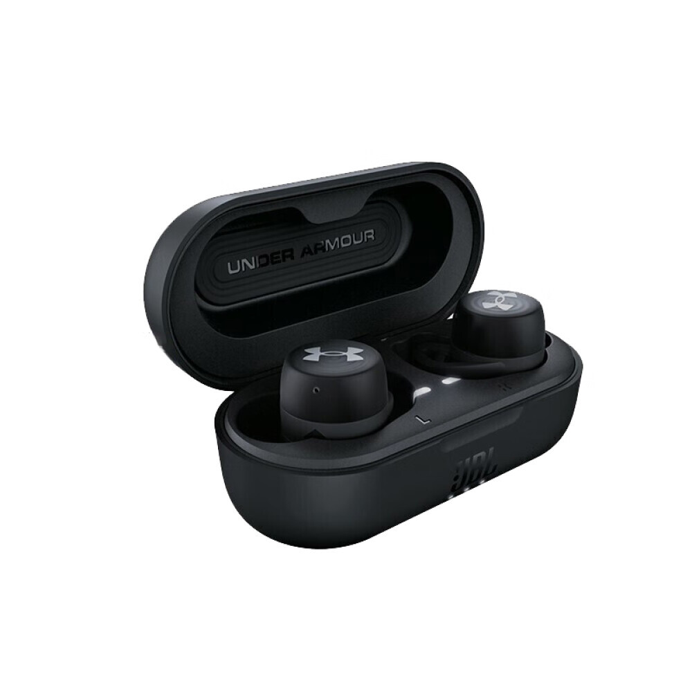 

Bluetooth-гарнитура JBL Under Armour True Wireless Streak спортивная, водонепроницаемая с защитой от пота, черный