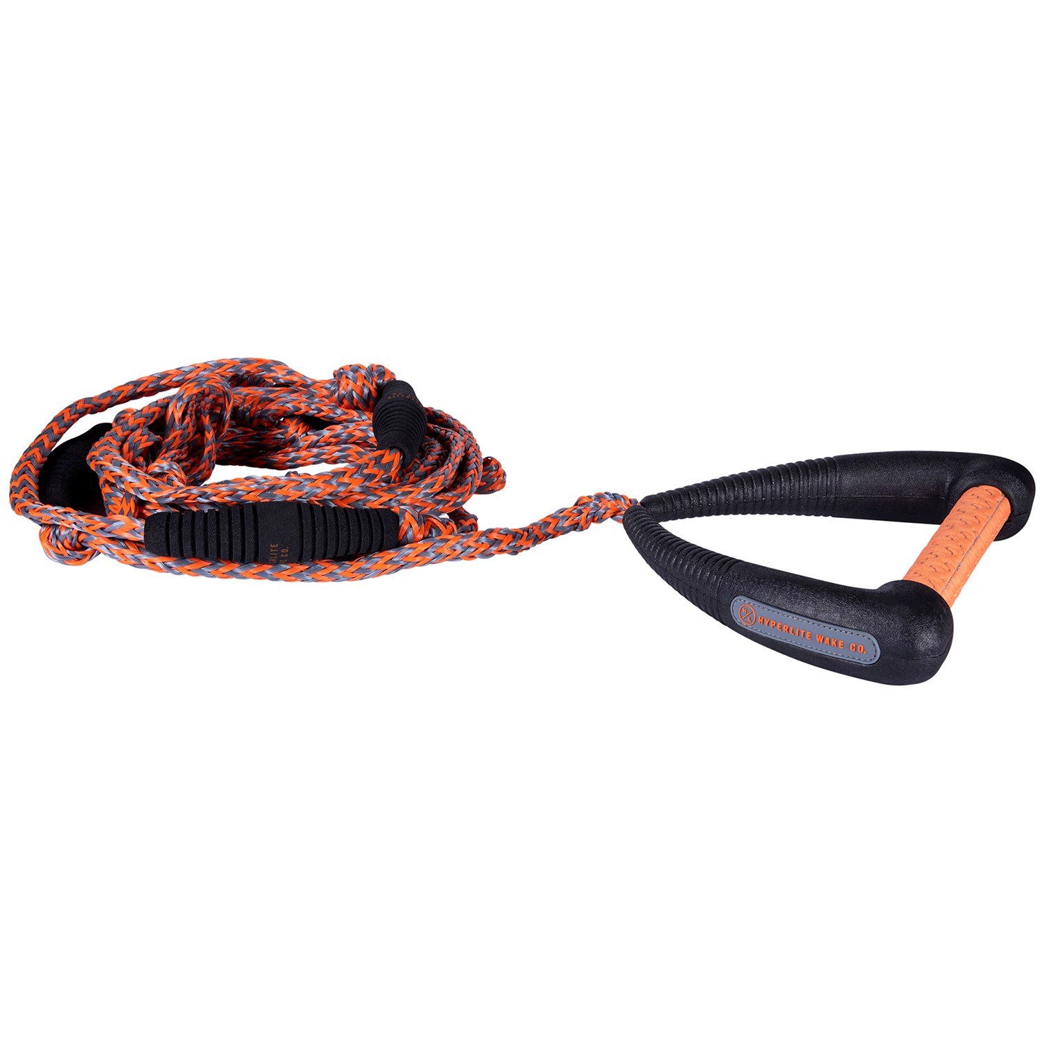 Фал Pro 25 ft для серфинга с рукояткой Hyperlite, оранжевый скакалка adidas speed rope plastic handle черная