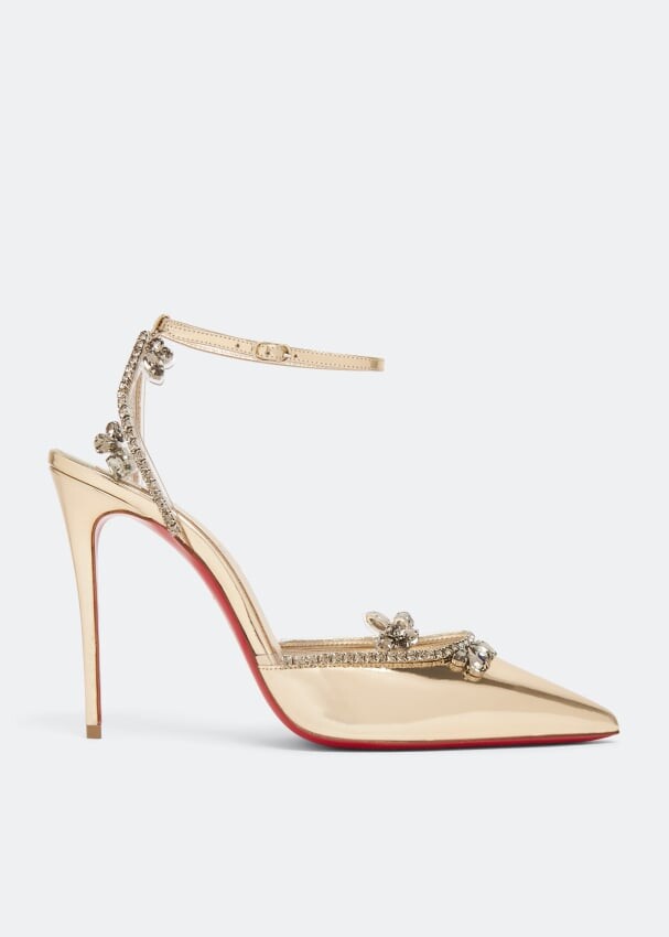 

Сандалии CHRISTIAN LOUBOUTIN MaryKate Queen sandals, золотой