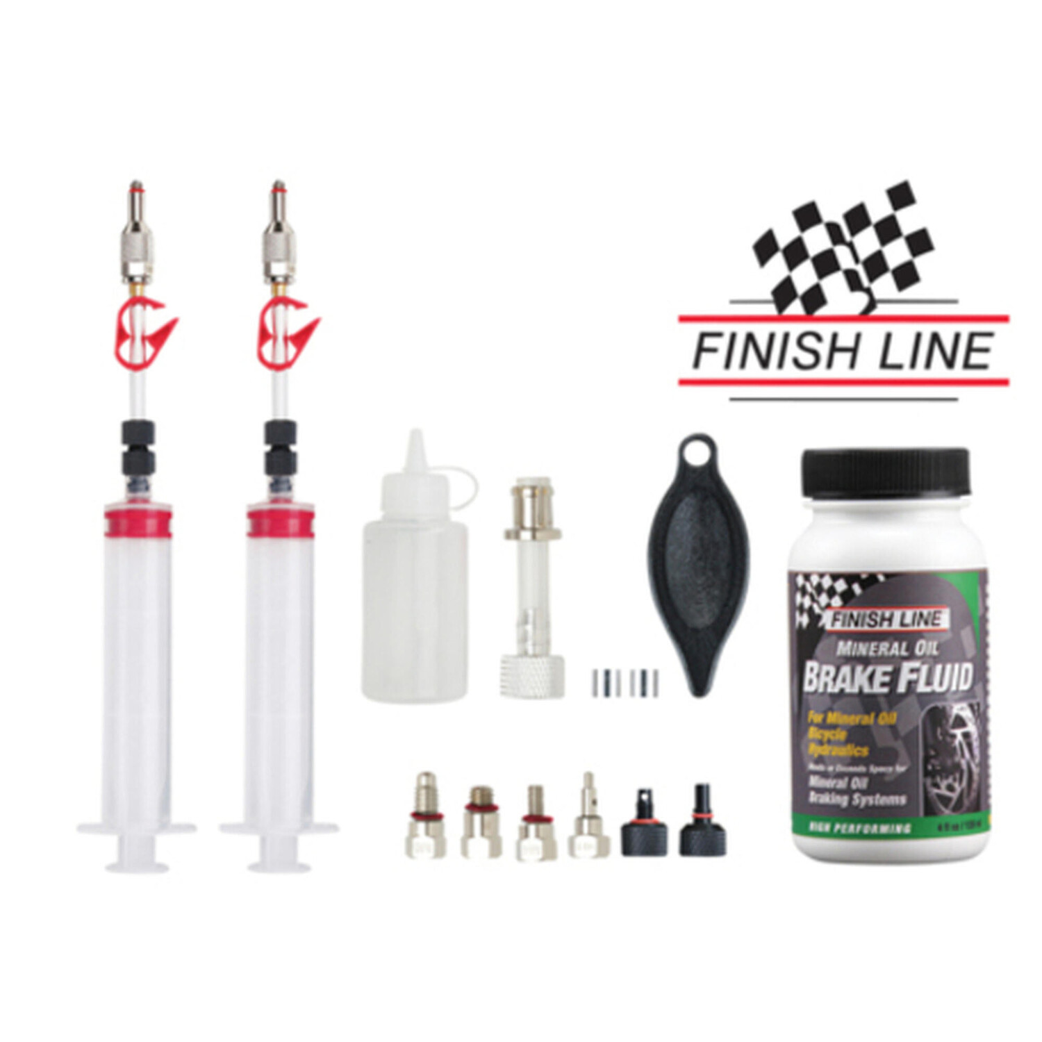 

Прокачной комплект Jagwire Workshop Pro Mineral Bleed Kit-With Finish Line Mineral o, красочный / красочный / красочный