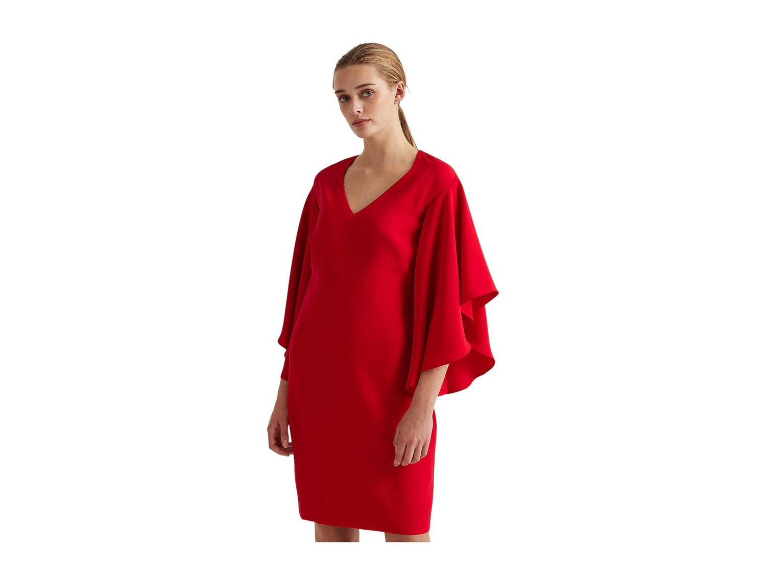 Платье фото купить екатеринбург Платье LAUREN Ralph Lauren, Ruffle-Sleeve Cocktail Dress - заказать из-за границ