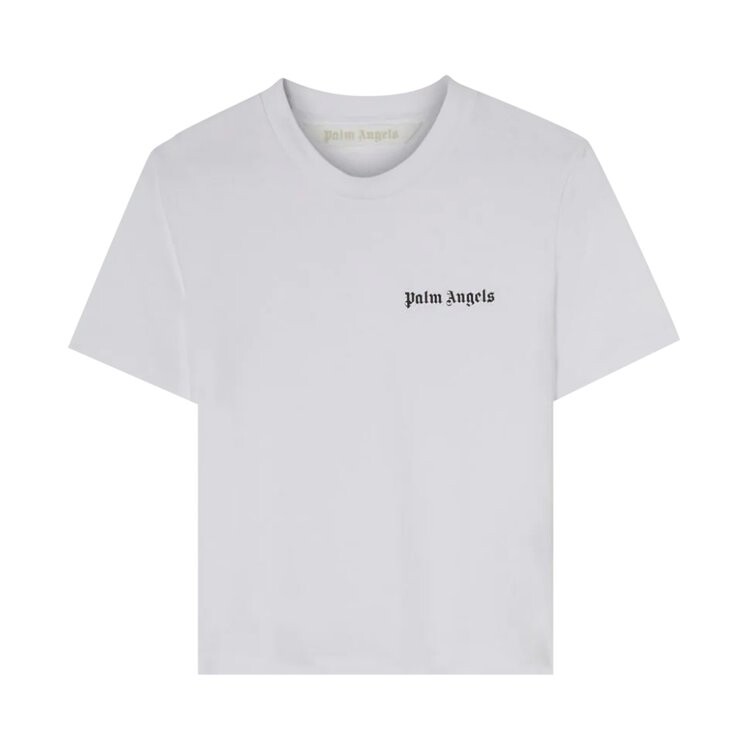 

Футболка Palm Angels Classic Logo Tee 'White', белый