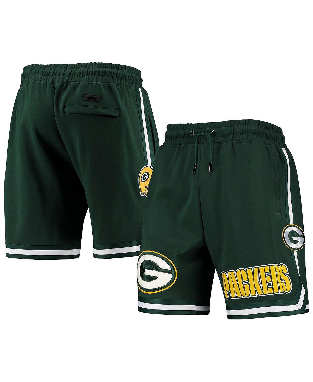 

Мужские зеленые шорты core green bay packers Pro Standard, зеленый