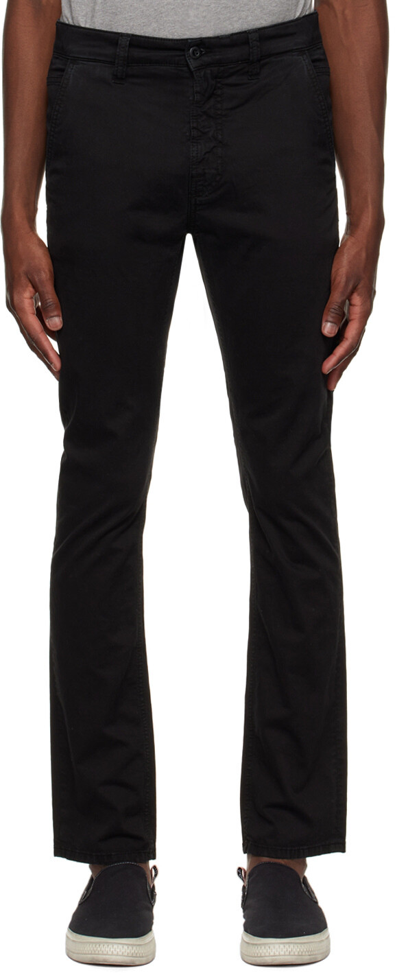

Черные зауженные брюки Adam Nudie Jeans, Черный