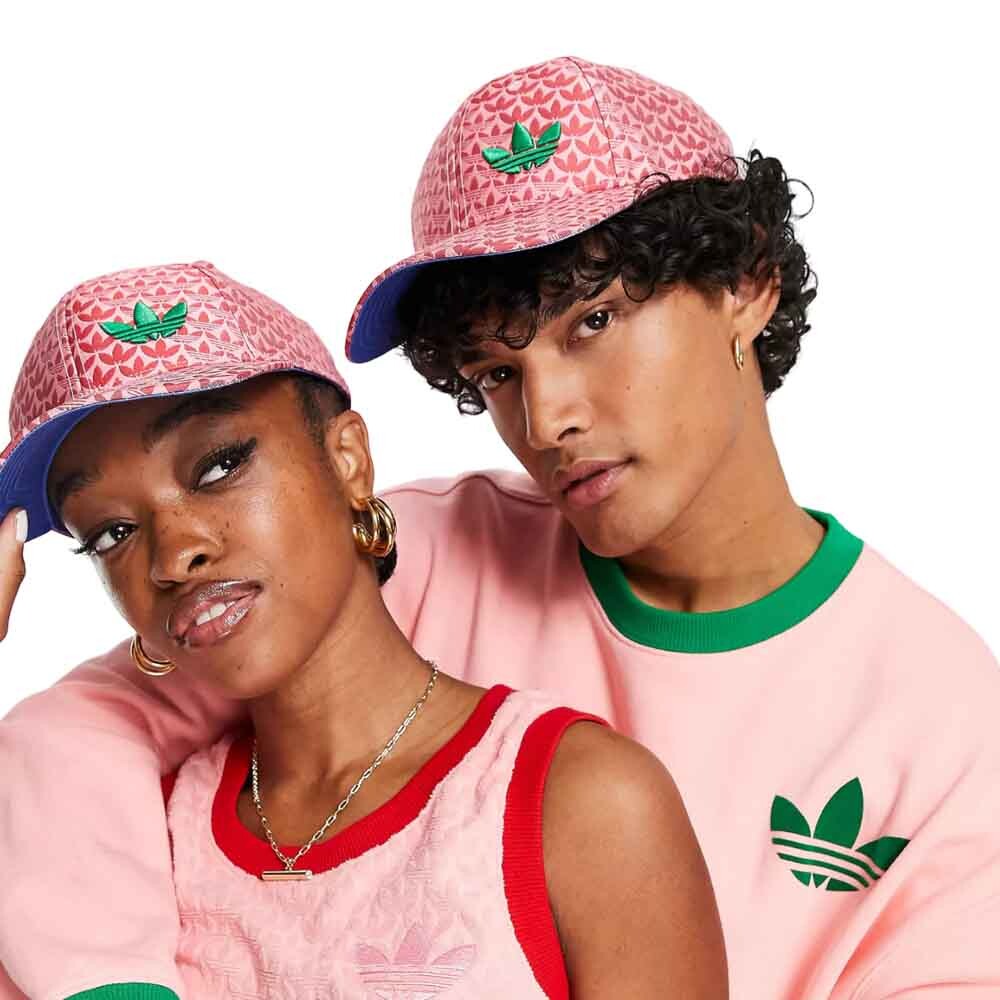

Бейсболка Adidas Originals Adicolor 70s' Unisex Monogram, розовый