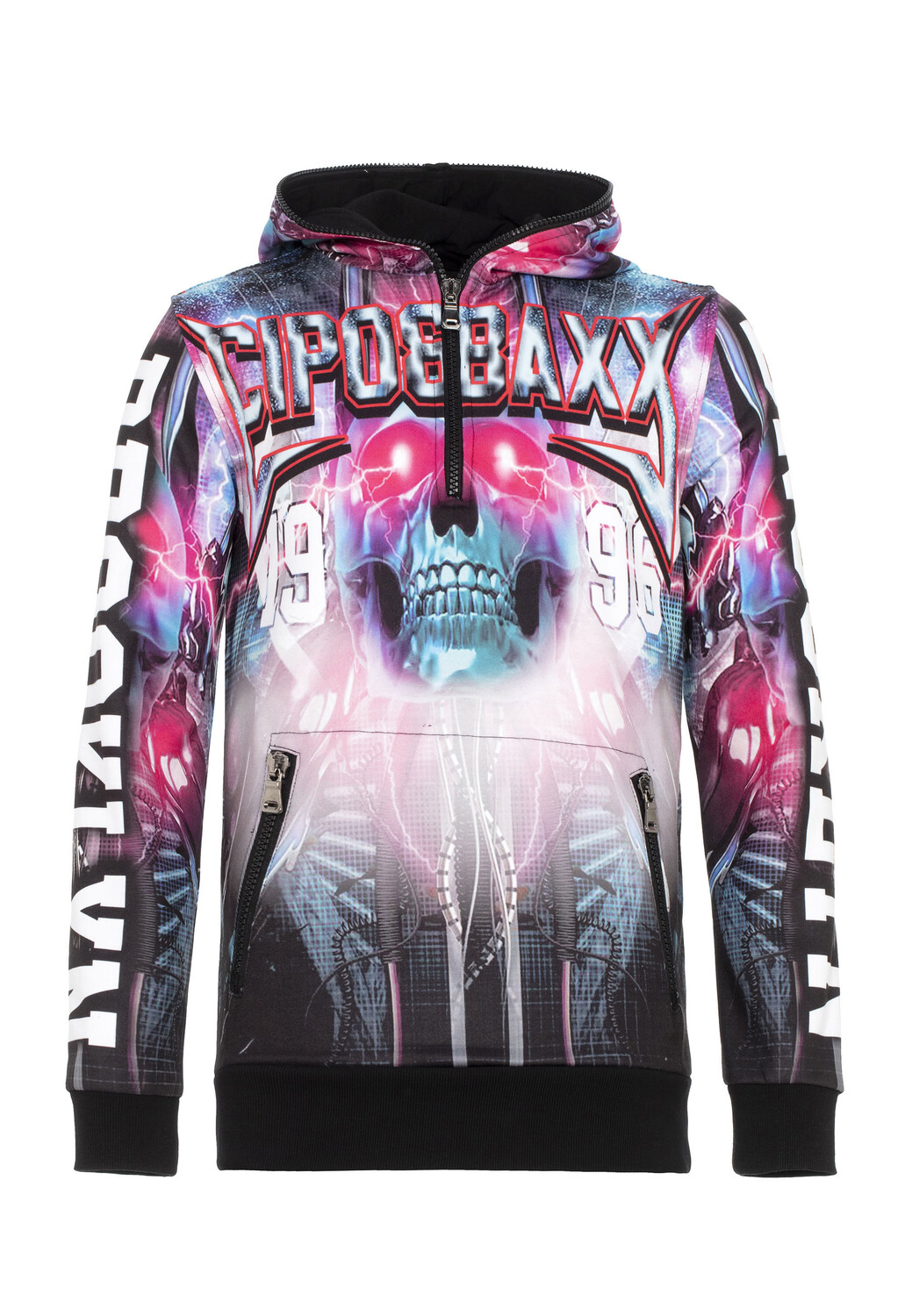 

Толстовка Cipo & Baxx Kapuzensweater, цвет CYBER-BLUE