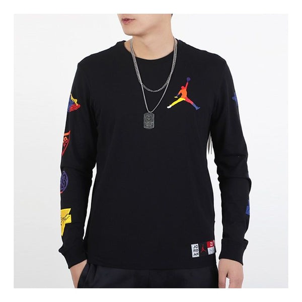 

Толстовка Air Jordan DNA Casual Sports Pullover Round Neck Long Sleeves Black, черный