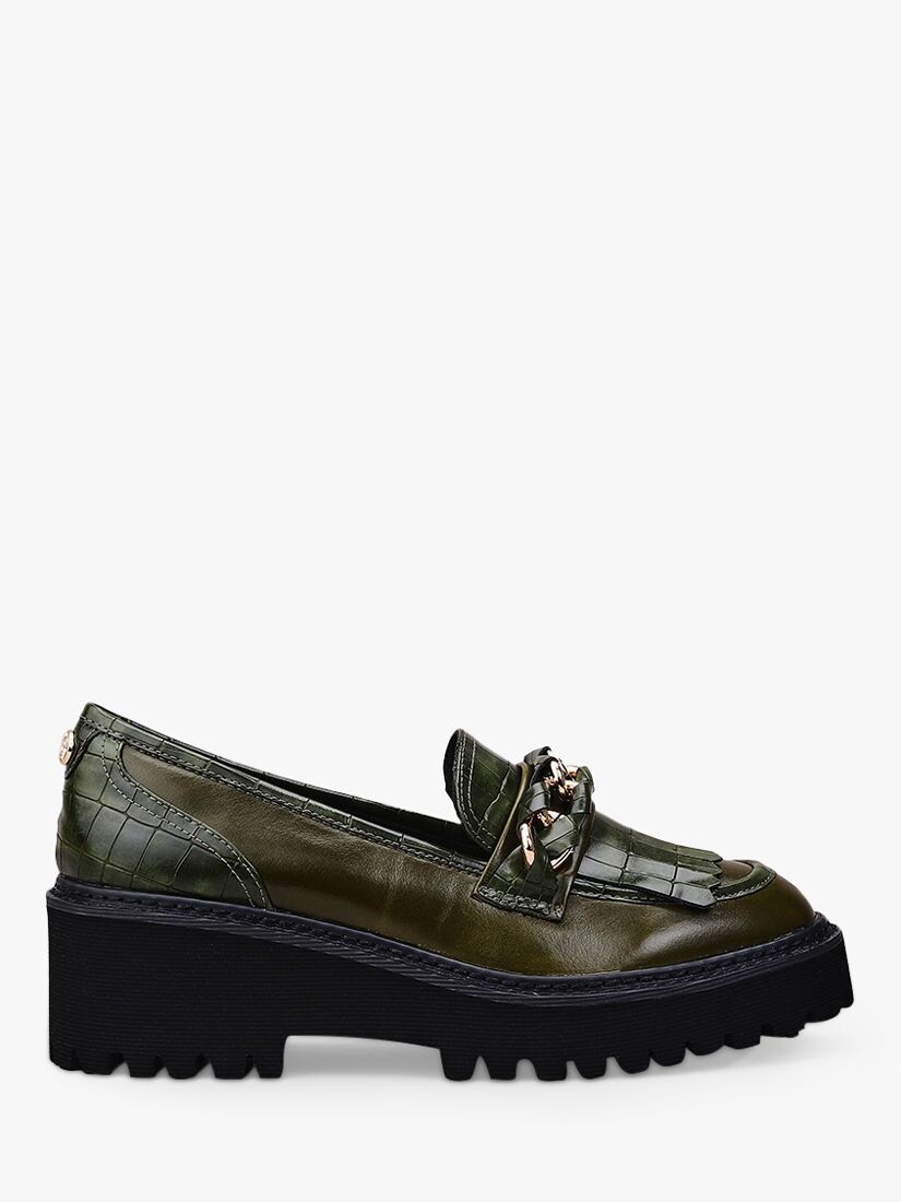 

Кожаные лоферы Moda in Pelle Hollie, зеленые, Зеленый