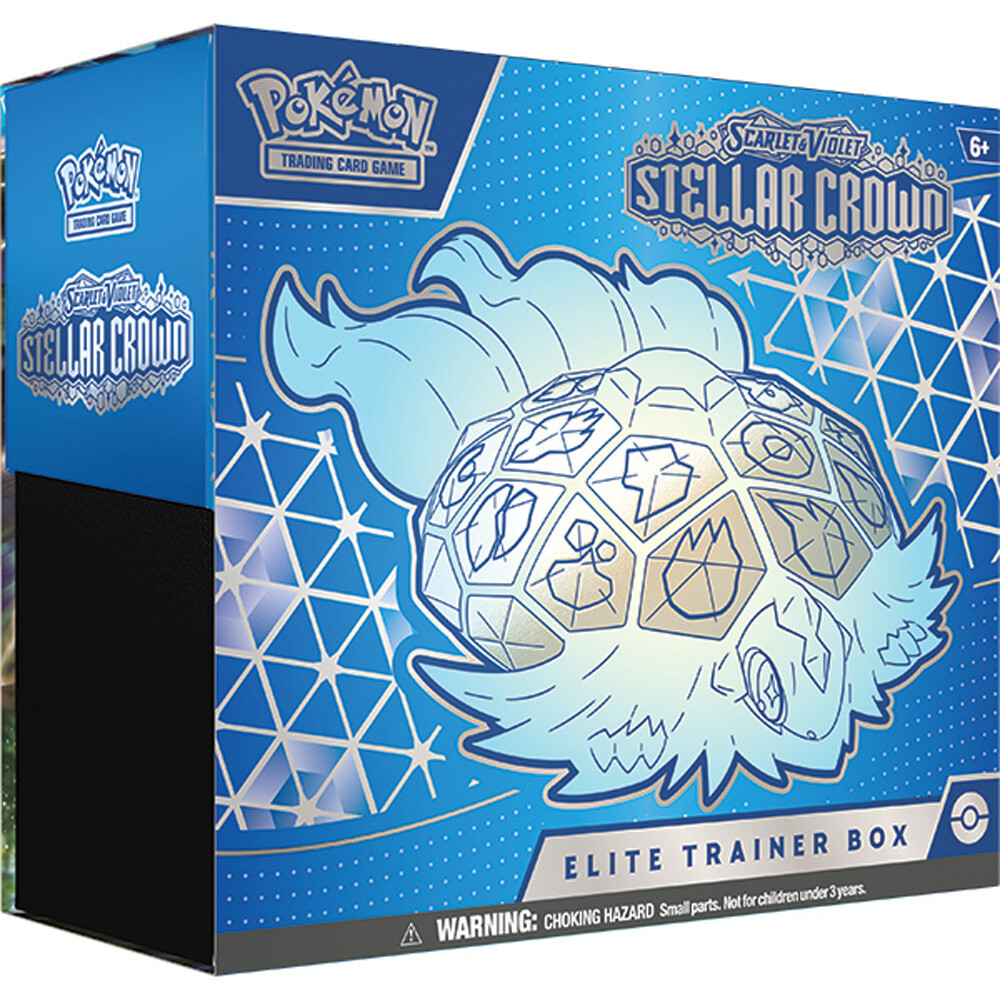 

Карточная игра The Pokemon Company Int'l Pokemon TCG: Scarlet & Violet: Stellar Crown - Elite Trainer Box