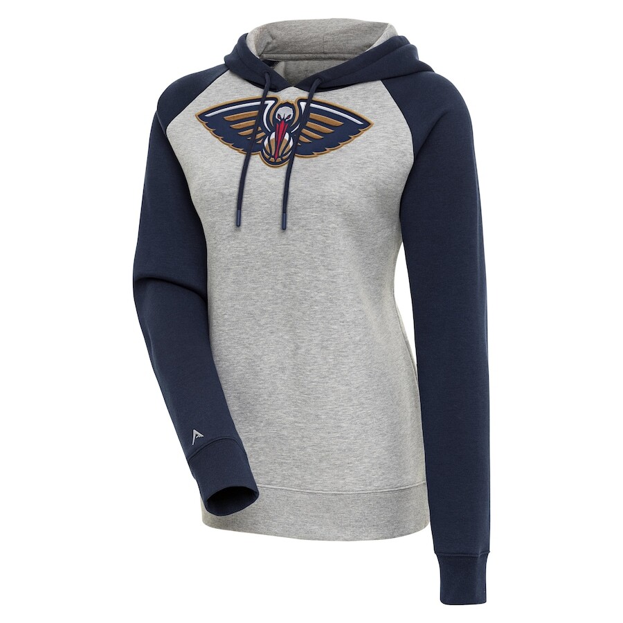 

Пуловер с капюшоном Antigua New Orleans Pelicans, серый