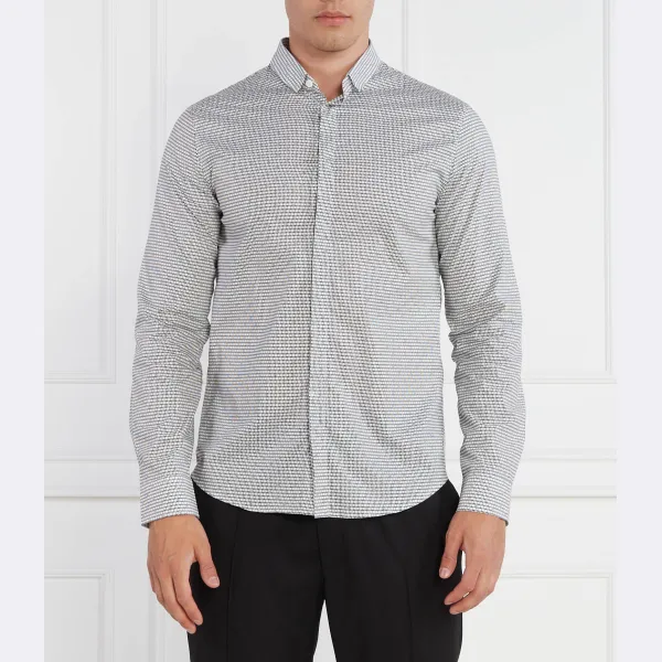

Рубашка узкого кроя Armani Exchange, белый