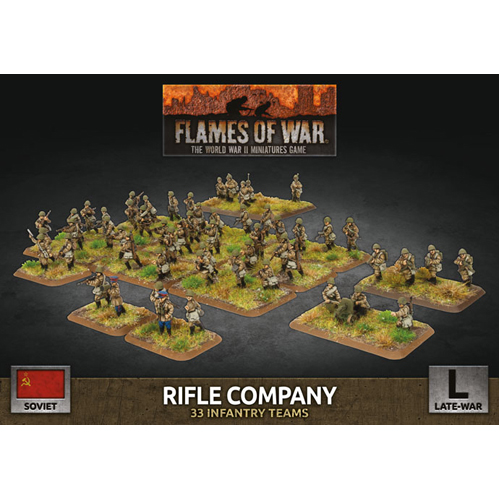 цена Фигурки Flames Of War: Rifle Company (X132 Figs Plastic)