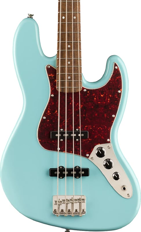 цена Басс гитара Squier Classic Vibe '60s Jazz Bass Laurel FB, Daphne Blue
