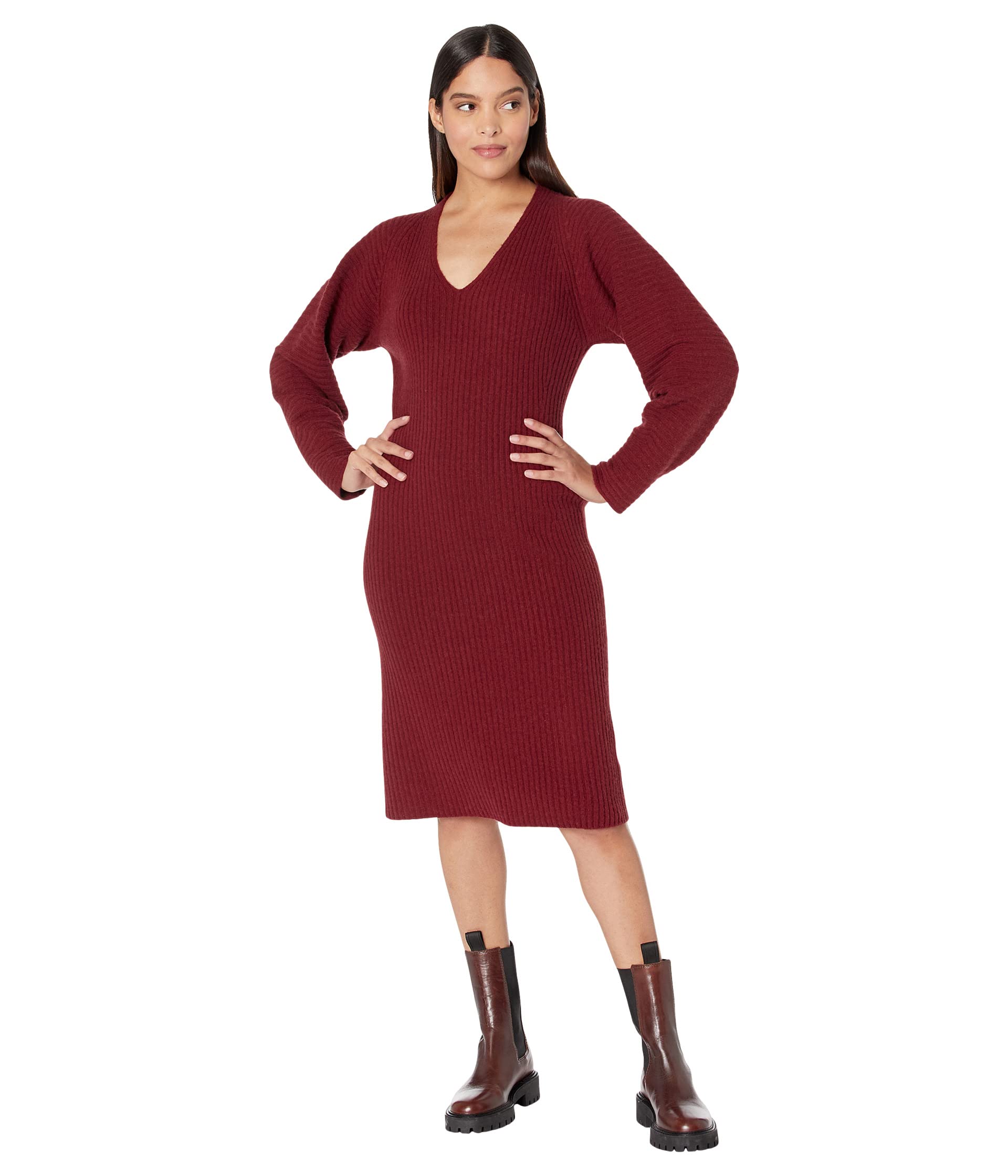 Платье Vince, Fitted Dolman Sleeve Dress anthony piers currant events