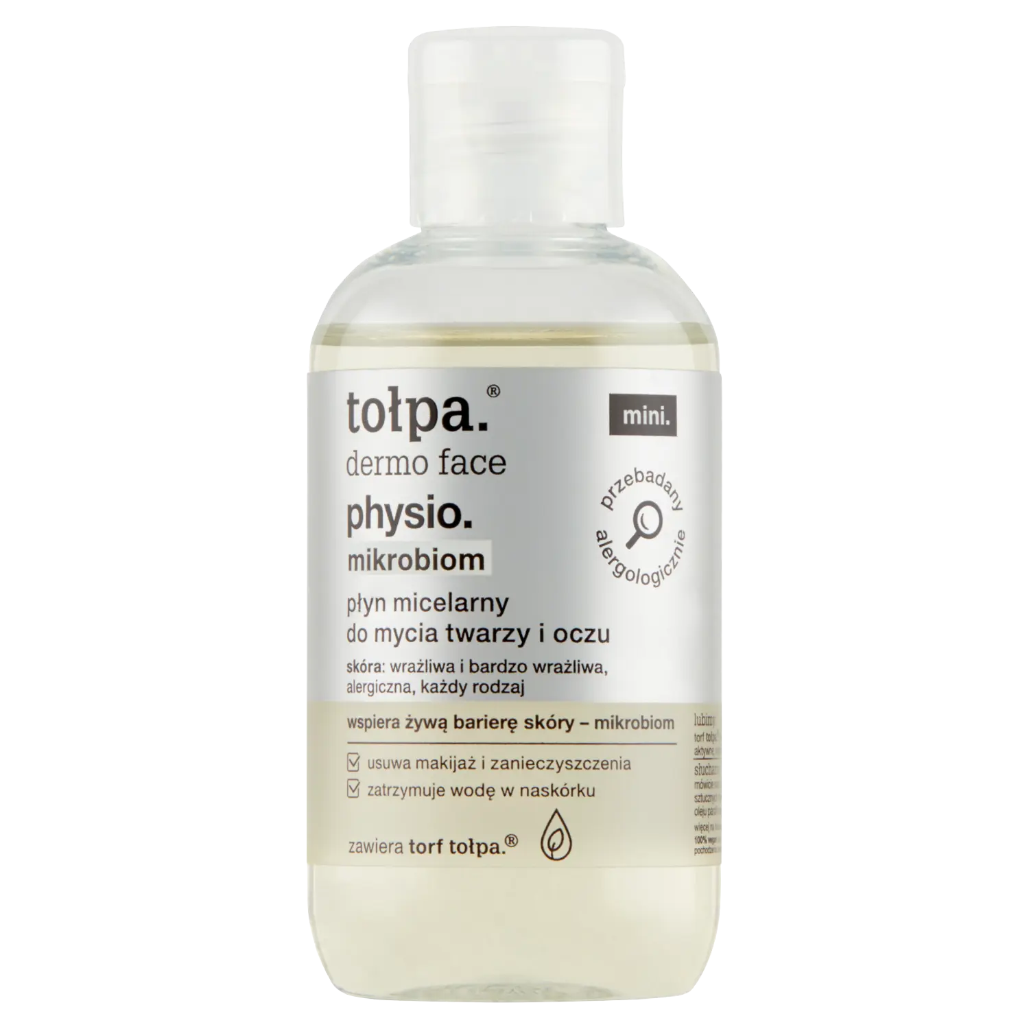 

Tołpa Dermo Face Physio мягкая мицеллярная жидкость для умывания лица и глаз, 100 мл