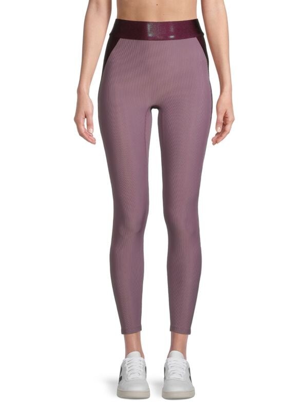 

Леггинсы Heroine Sport с цветными блоками crescent, бордово-лиловый