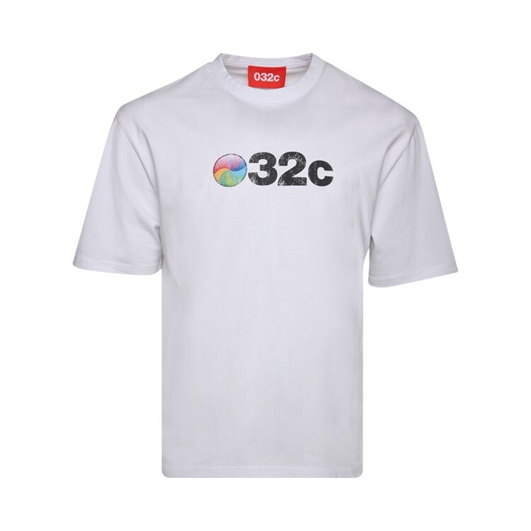 

Футболка 032C Wheel Oversized 'White', белый