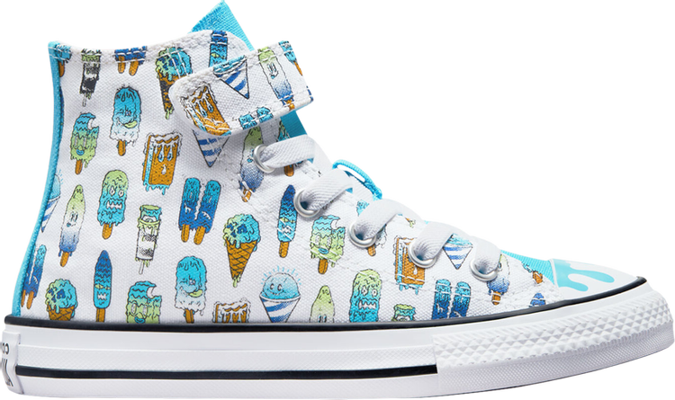 

Кроссовки Converse Chuck Taylor All Star High Easy-On PS Ice Pop, белый