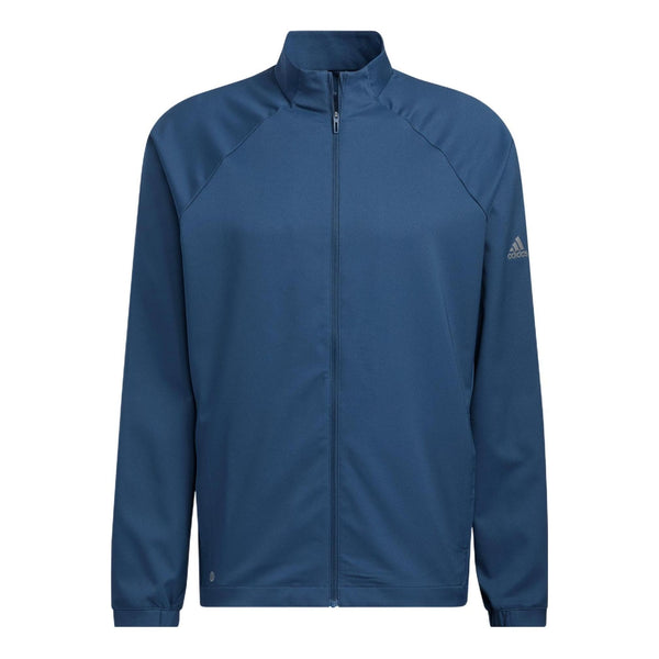 Куртка Men's adidas Cr Nvlty Vstl J Solid Color Logo Zipper Stand Collar Jacket Navy Blue, синий куртка adidas solid color hooded zipper deep navy blue синий
