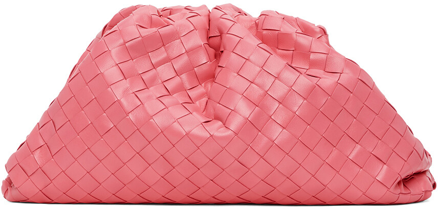 

Розовый клатч Intrecciato 'The Pouch' Bottega Veneta