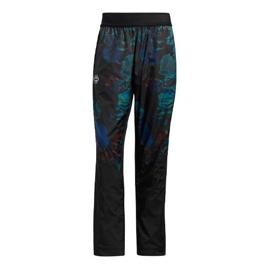 

Спортивные штаны Adidas Hrdn Nxt Pant Flowery Printed Basketball Pants Black, Черный