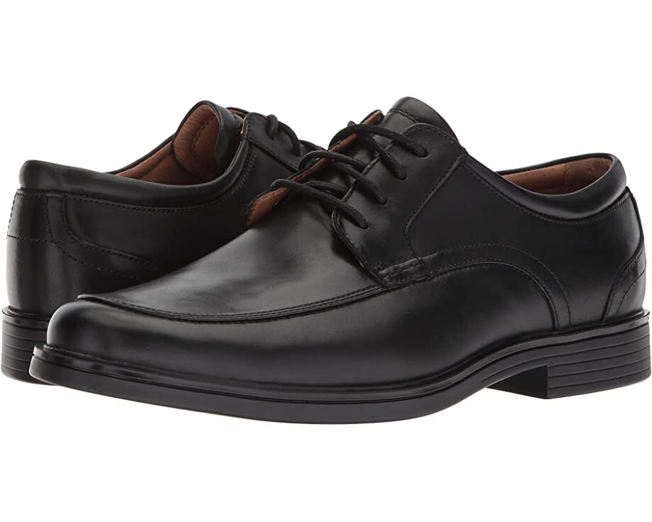 

Оксфорды Un Aldric Park Clarks, кожа