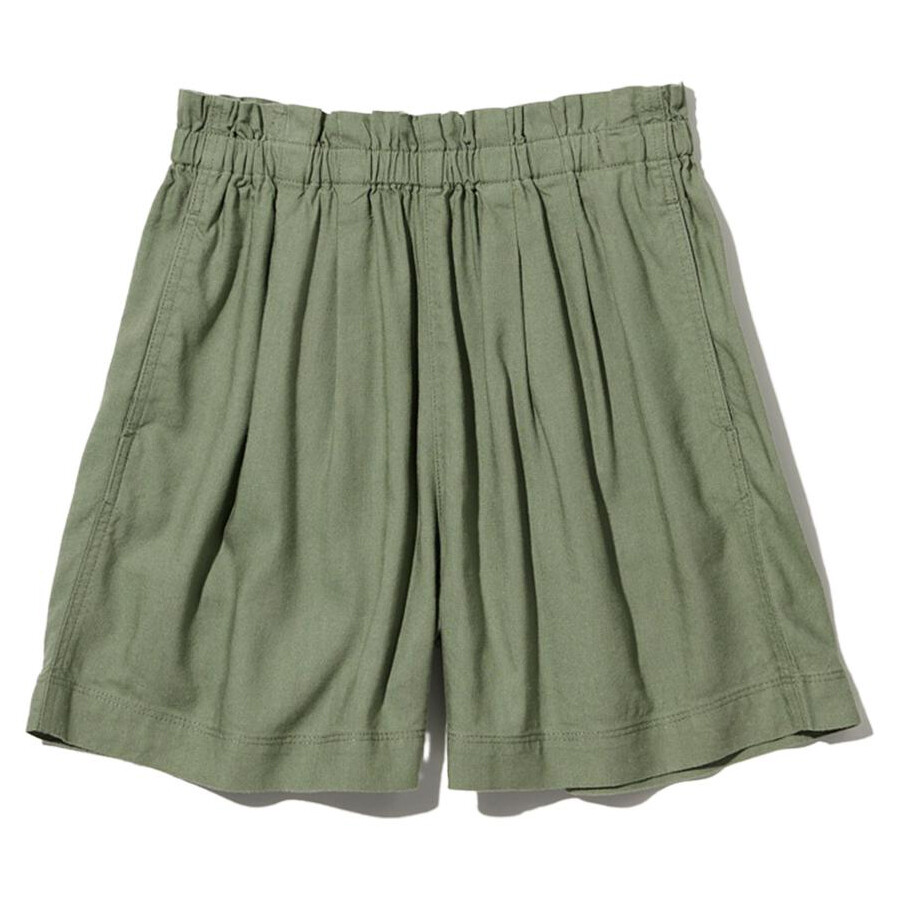 

Шорты Uniqlo Girls Linen Blend Easy, оливковый, Зеленый
