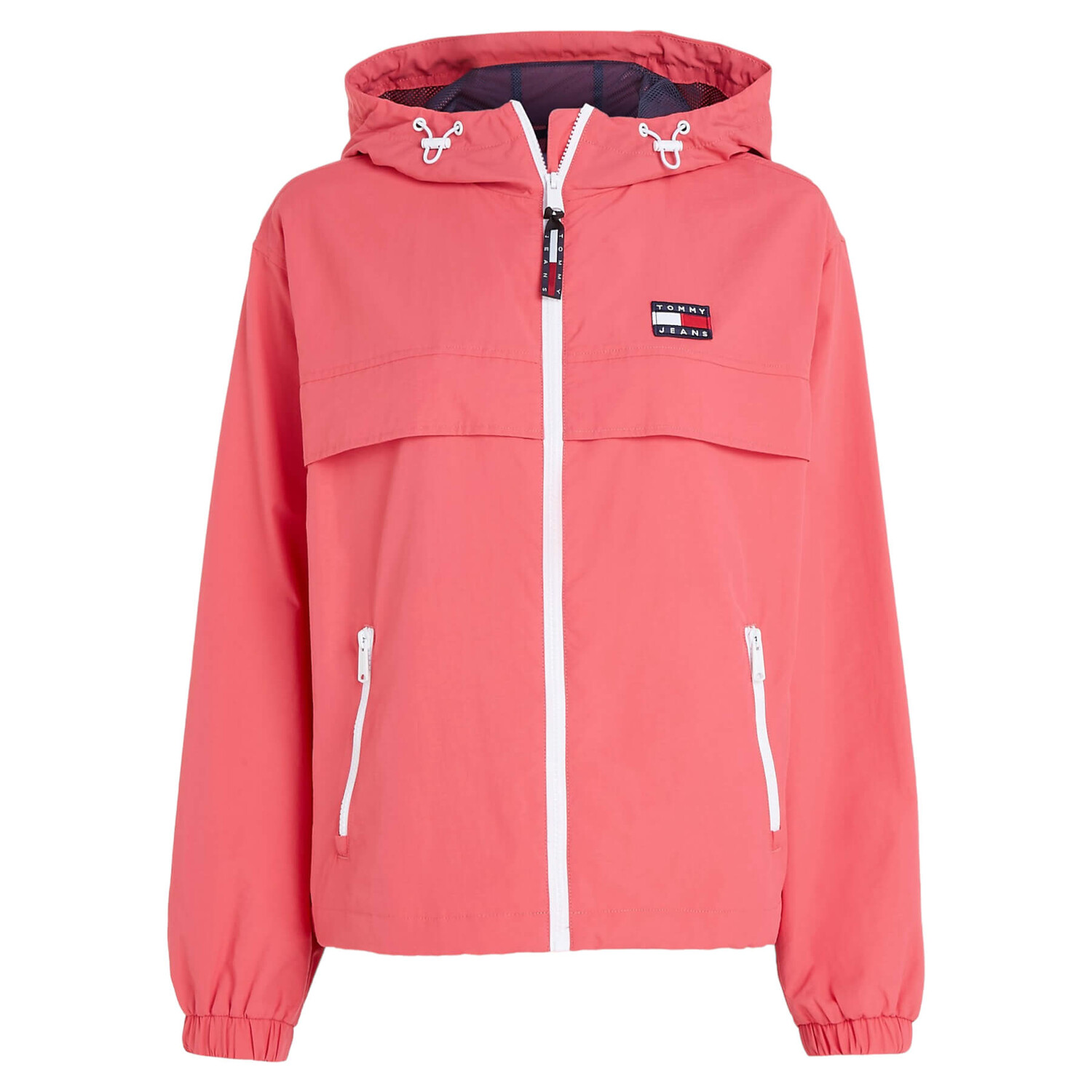 

Ветровка Tommy Jeans by Tommy Hilfiger The Chicago Hooded, розовый