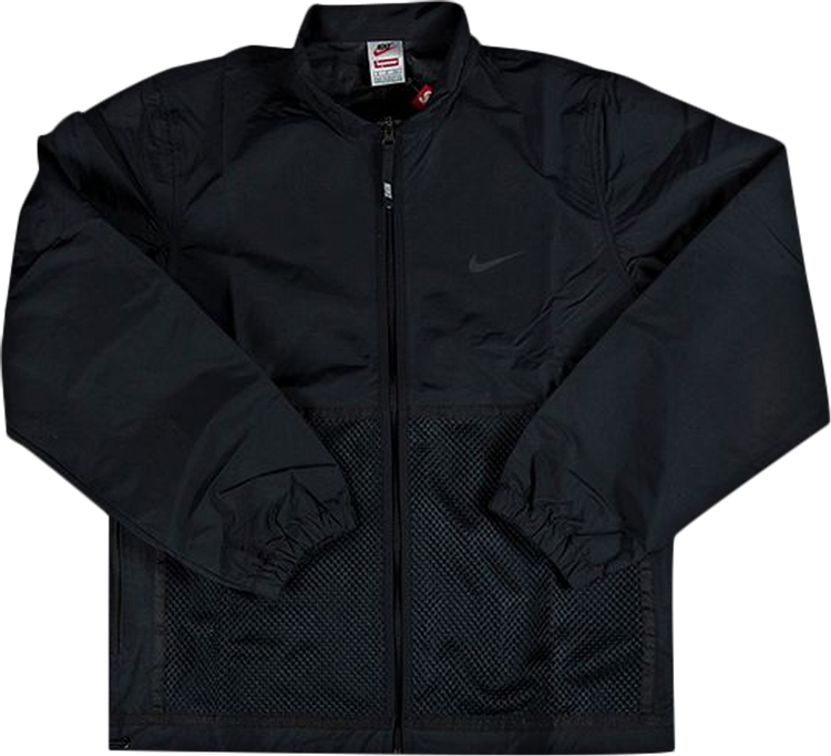 Куртка Supreme x Nike Trail Running Jacket 'Black', черный цена и фото