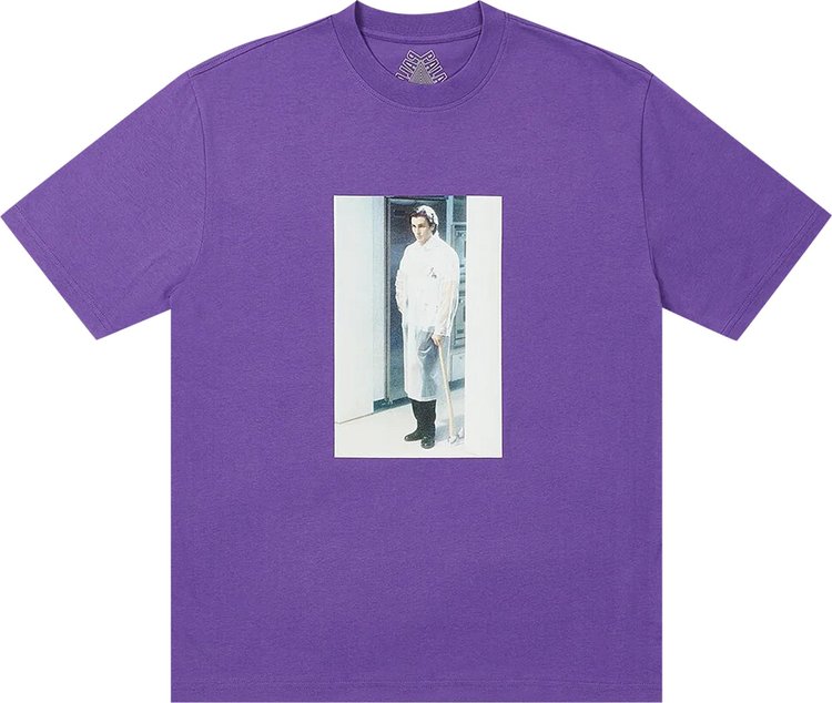 

Футболка Palace American Psycho T-Shirt 'Regal Purple', фиолетовый