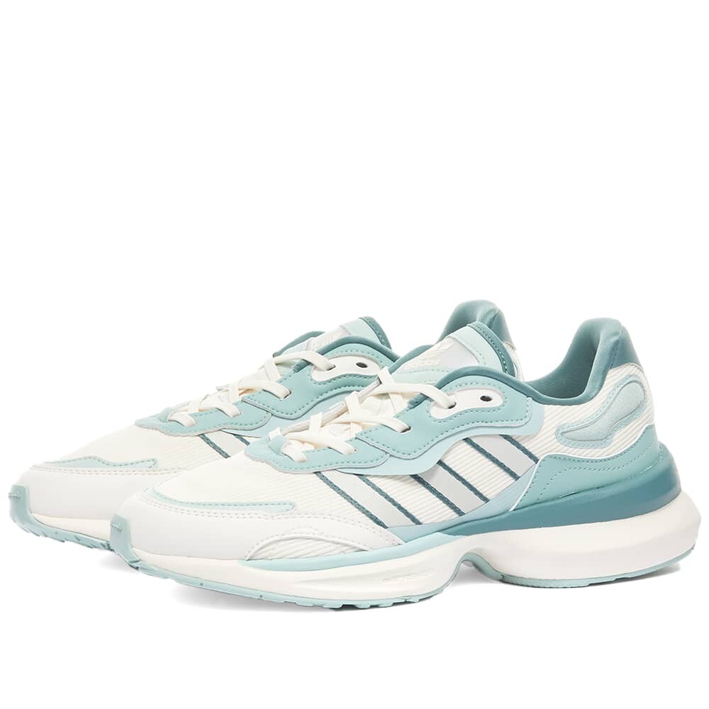 

Кроссовки Adidas Zentic W, белый/зеленый