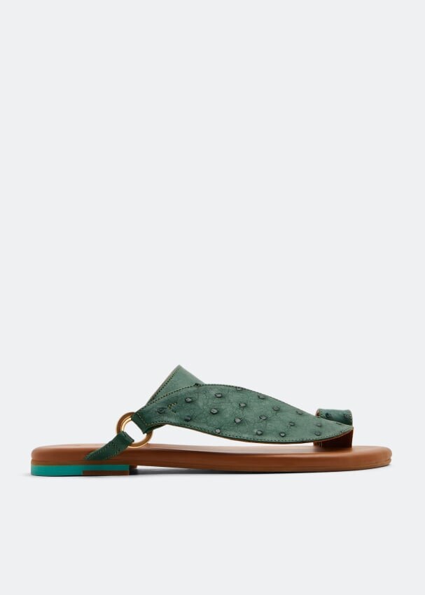

Сандалии TAMASHEE Dhaleem flat sandals, зеленый