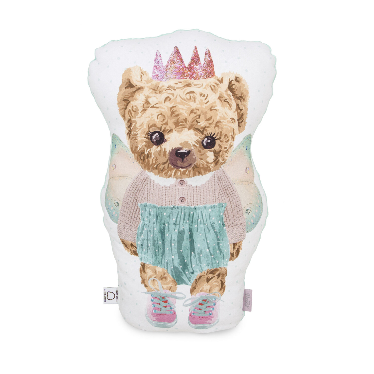 

Ceba Baby Fluffy Puffy подушка для объятий 50 см Нелли, 1 шт.