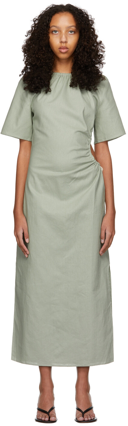 

SSENSE Exclusive Green Linen Martine SIR.