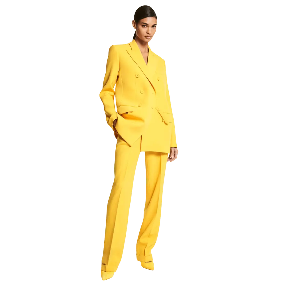 

Блейзер Michael Kors Wool Gabardine Tab, желтый