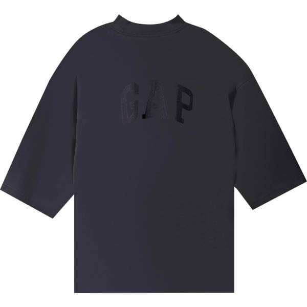цена Футболка Yeezy Gap Engineered by Balenciaga Dove 3/4 Sleeve, черный