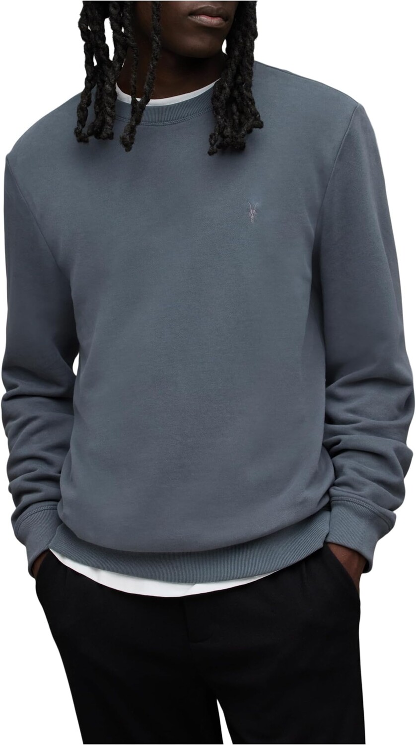

Толстовка Raven Crew AllSaints, цвет Beetle Blue
