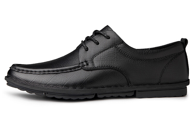 

Туфли мужские Men"s Casual Men Low-Top Cisuo, цвет Black Smooth Finish