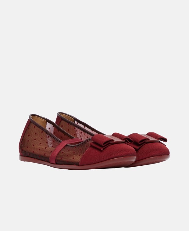 

Балетки Salvatore Ferragamo, красный